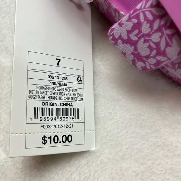 Shade & Shore Pink sandals size 7 - Picture 2 of 5